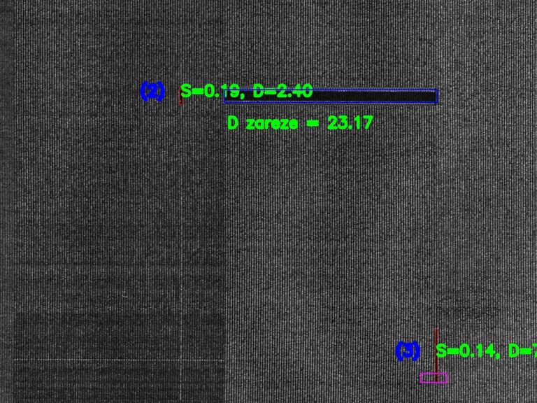 stator surface with  wrong positioned lamella